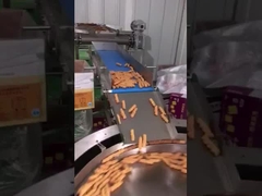 เครื่องห่อแนวนอน Flow Pack เครื่องบรรจุไอศกรีม Lolly Popsicle