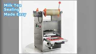 เครื่องซีลชานม แม่พิมพ์สแตนเลส