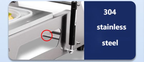 Compact Design 304 Stainless Steel Electrically Heated Manual Tray Sealing Machine DQ-1 Food and Meat Package  for Plastic Containers