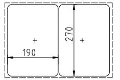 Hand Pressed Body Vacuum Skin Sealing Machine with Food Grade 304 Stainless Steel and 6061 Anodized Aluminum Mold for Fast Food Trays