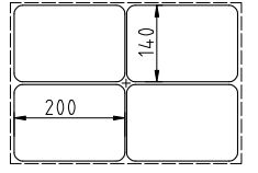 Touchscreen Control Hand Pressed Plastic Tray Vacuum Skin Sealing Machine with Food Grade 304 Stainless Steel