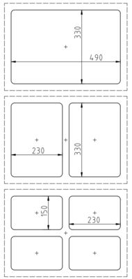 Commercial Automatic Modified Atmosphere Vertical Tray Sealer DQ400L-E with Food Grade 304 Stainless Steel and 6061 Anodized Aluminum Mold