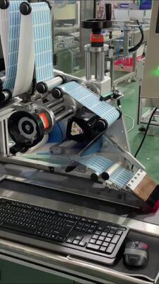 Fully automatic printing and labeling machine CH-802 paper box flat instant labeling machine, barcode online printing and labeling machine