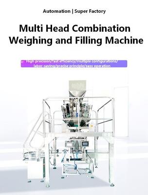 Highly Productive Fully Automatic Granule Chips Combination Weigher Filling Machine CH-GGGZ