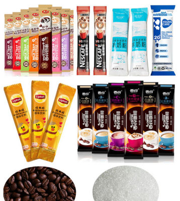 32mm Powder Sachet Packaging Machine 4 Lane For Coffee Milk And Tea