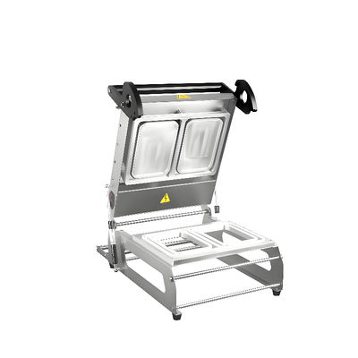 สแตนเลส Compact แมนูอัล เทรย์ Sealer FR370E ด้วยการรับประกัน 1 ปีสําหรับบรรจุอาหาร