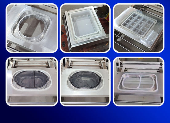 304 Stainless Steel Manual Food Tray Sealer FR160E with Compact Design and 1 Year Warranty