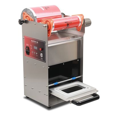 Plastic Material Tray Electric Sealer DF300T High Quality Semi-Automatic Fast Food Box/Tray Sealer Machine