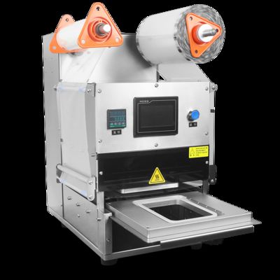 โรงงานตรง แลกเปลี่ยนแก๊สไฟฟ้า ถังพลาสติก แพ็คเกจธรรมดาไฟฟ้า DF250TA-E เครื่องปิดถังอาหารอัตโนมัติเต็ม