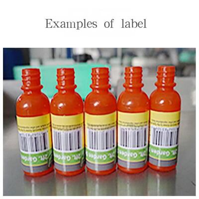 Fully automatic double head round bottle labeling machine CH-306 neck label automatic labeling machine