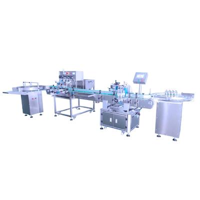 เครื่องเติมปั๊มหมุนสี่หัวแบบอัตโนมัติเต็ม CH-5566 สําหรับน้ํามันเซซัมและสายการผลิตการเติมน้ํามันเมล็ดกล้วย