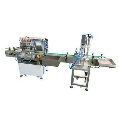 Manufacturer Directly Sell Hot Sales Fully Automatic Magnetic Pump Mineral Water Filling Machine CH-600XGGZ Glass Water Liquid Capping Machine